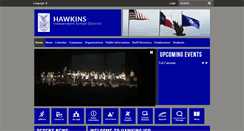 Desktop Screenshot of hawkinsisd.org